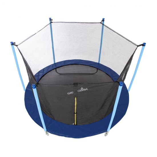 Батут Green Glade серо-голубой до 150 кг (B7102)