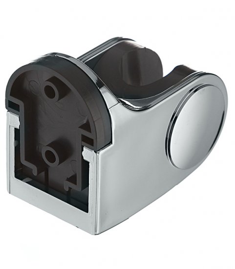 Держатель для лейки Union c регулировкой наклона пластик хром (MW228A)