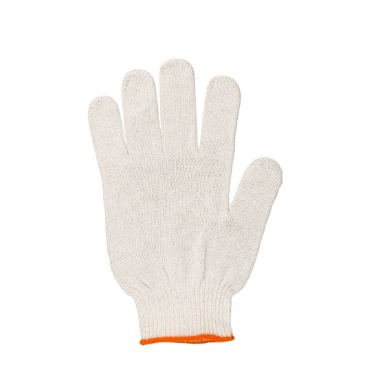 Перчатки х/б 4 нити с ПВХ покрытием белые 9 (L)