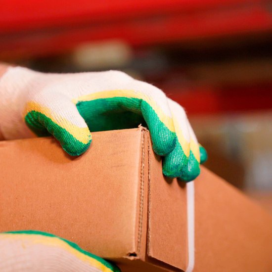 Перчатки х/б с двойным латексным обливом XL