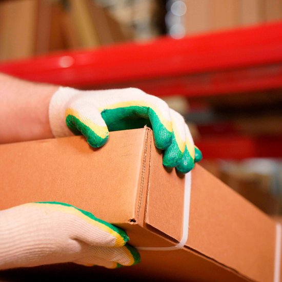 Перчатки х/б с двойным латексным обливом XL