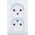 Двухместная розетка Systeme Electric Этюд