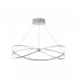Светильник светодиодный подвесной Maytoni Weave 3000К 10 кв.м никель IP20 (MOD062PL-L56CH3K)
