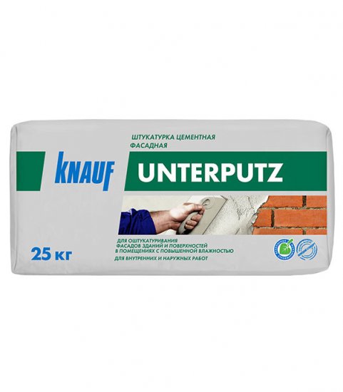 Штукатурка цементная Knauf Унтерпутц 25 кг