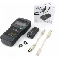 Цифровой тестер LAN для RG-45, RG-58, RJ-12 Cablexpert NCT-3