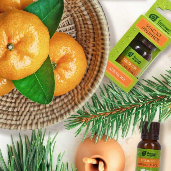 Эфирное масло для бани и сауны Банные штучки 15 мл апельсин (32282)