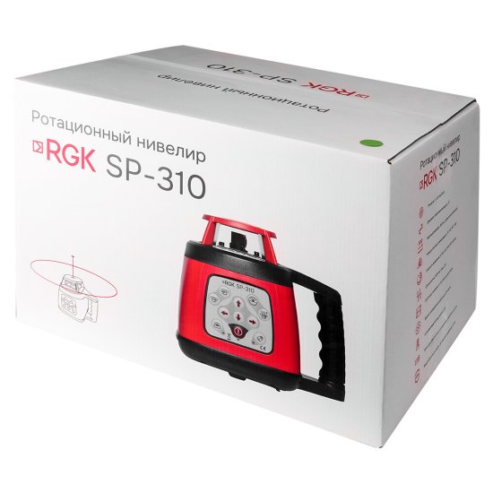Нивелир ротационный RGK SP-310 с приемником
