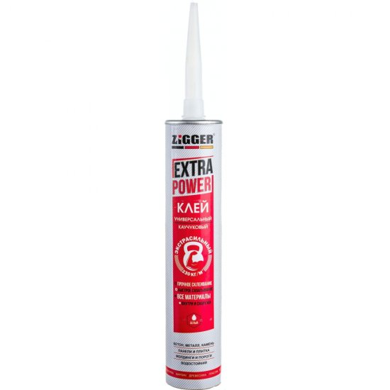 Каучуковый экстрасильный клей ZIGGER ZIGGER EXTRA POWER