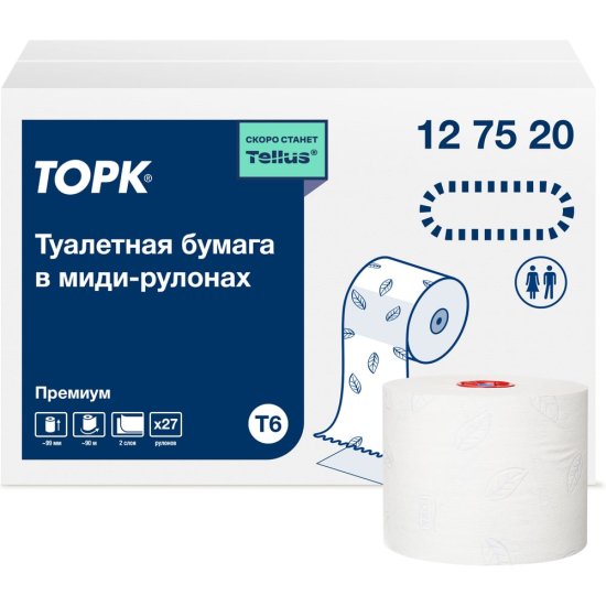 Мягкая бумага TORK Premium