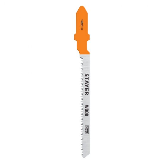 Пилки для лобзика Stayer T101AO (15992-1.3_z02) по дереву L50 мм чистый рез (2 шт.)