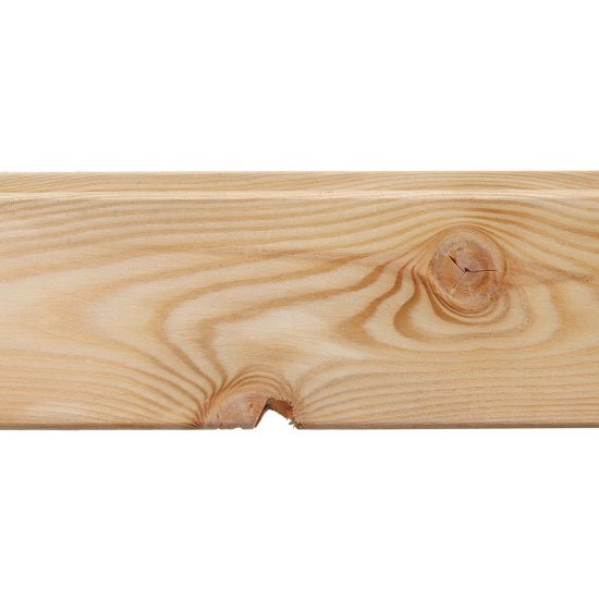 Вагонка лиственница Штиль сорт АВ 14х97х3000 мм S раб.= 2,16 кв.м