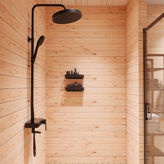 Вагонка лиственница Штиль сорт АВ 14х97х3000 мм S раб.= 2,16 кв.м