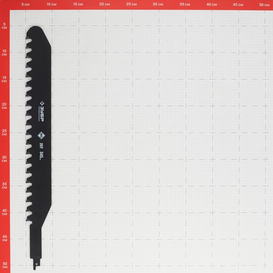 Пилка для сабельной пилы Зубр по газобетону L345 мм прямой рез (1 шт.) (159772-20)