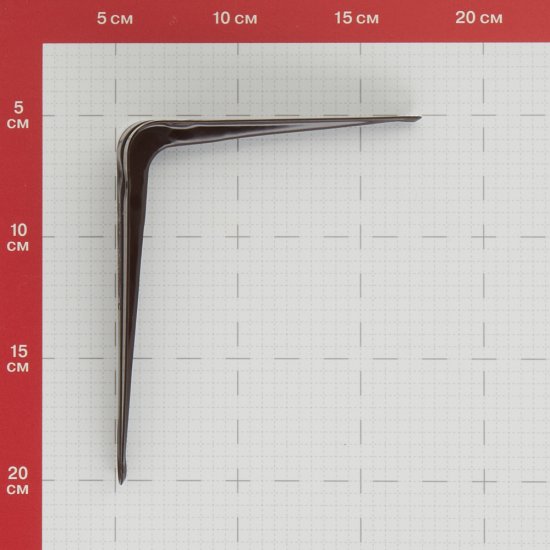 Консоль 125x150 мм коричневая