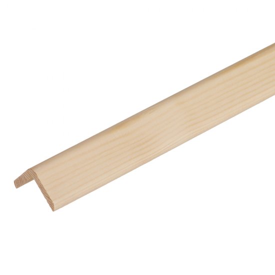 Угол наружный гладкий 27х27х5х2500 мм сорт Экстра сращенный