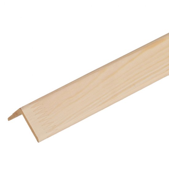 Угол наружный гладкий 37х37х5х2500 мм сорт Экстра сращенный