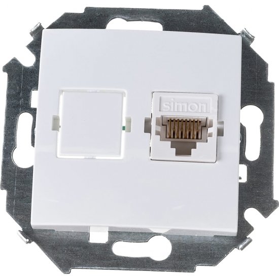 Компьютерная розетка Simon 1591598-030