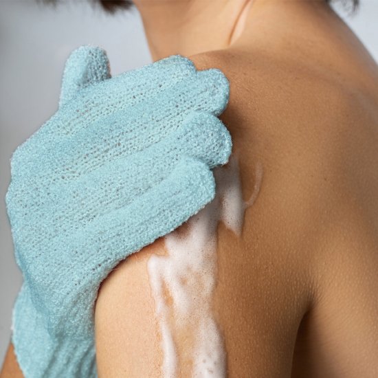 Мочалка Банные штучки Перчатка нейлон (40025)