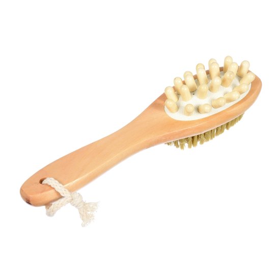 Щетка Банные штучки деревянная двухсторонняя (40029)