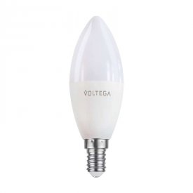 Лампа умная Voltega Wi-Fi bulbs светодиодная диммируемая E14 5 Вт теплый/холодный 2700-6500 К IP20 свеча