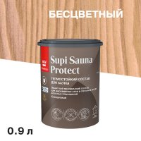 Антисептик Tikkurila/Tikkivala Supi Sauna Protect для бань и саун бесцветный 0,9 л