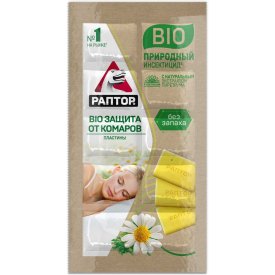 Пластины от комаров РАПТОР BIO
