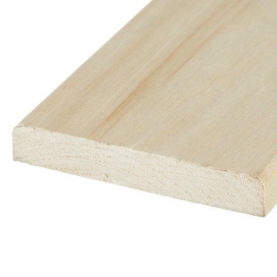 Наличник 85х14х2200 мм сорт А сращенный осина