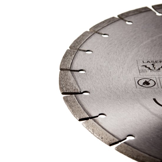 Диск алмазный по бетону Hilberg 350x25,4x3,2 мм сегментный сухой рез (HM108)