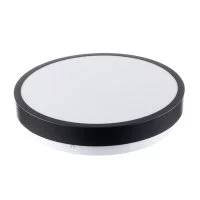 Светильник светодиодный накладной Sonex Mini 4000К 12 Вт 4 кв.м черный IP43 (3012/AL)