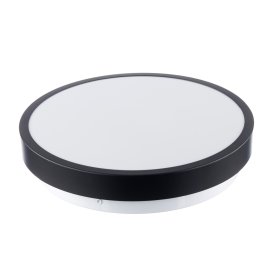 Светильник светодиодный накладной Sonex Mini 4000К 12 Вт 4 кв.м черный IP43 (3012/AL)