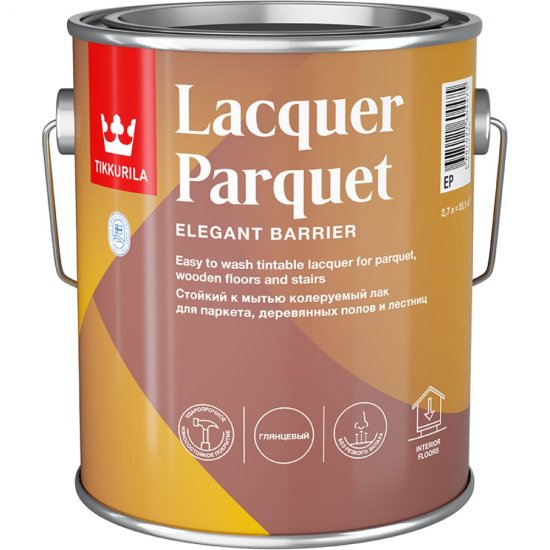 Паркетный лак Tikkurila Euro Kiri