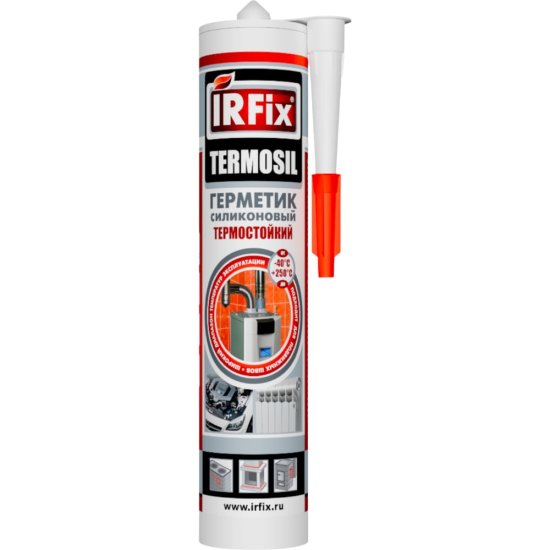 Высокотемпературный силиконовый герметик IRFIX TERMOSIL