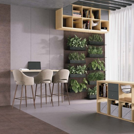 Керамогранит Estima Loft LF01 светло-серый 300х300х8 мм (17 шт.=1,53 кв.м)