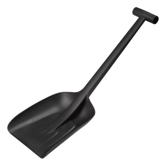 Лопата снеговая автомобильная Plantic Auto полиамид с пластиковым черенком 690х230 мм (18001-01)