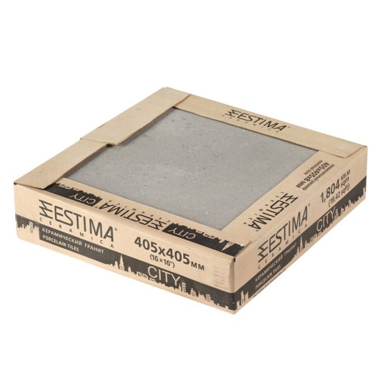 Керамогранит Estima Underground UN03 темно-серый 405х405х8 мм (11 шт.=1,804 кв.м)