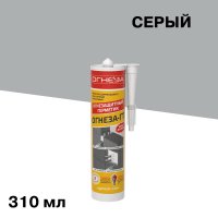 Герметик акриловый огнезащитный терморасширяющийся Огнеза ГТ серый 310 мл