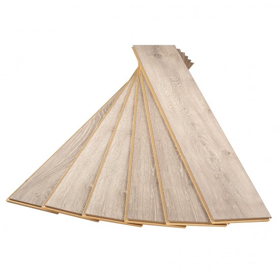 Ламинат 33 класс Ultradecor Expert Choice дуб боулдор 1,48 кв.м 12 мм с фаской