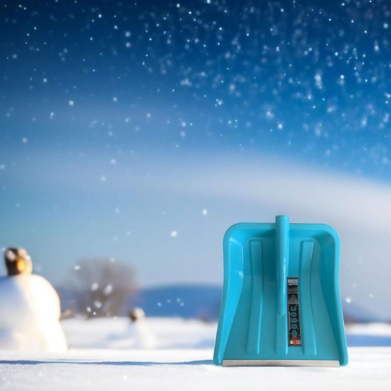 Лопата снеговая Инструм-Агро Фобос полипропилен без черенка 440х400 мм (100184-1)