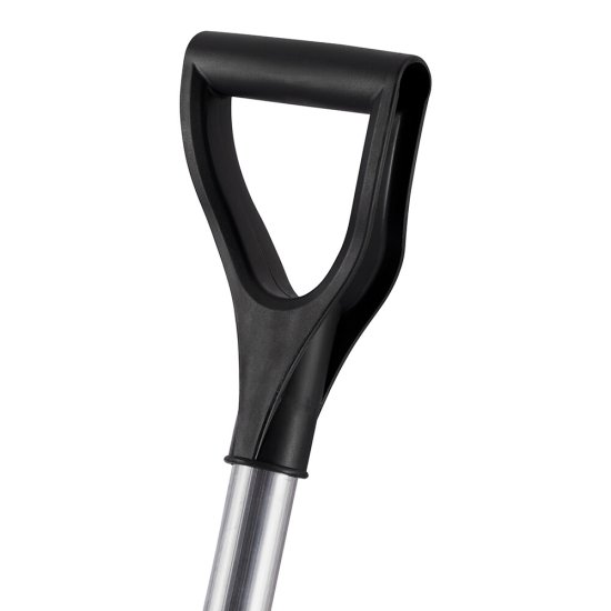 Лопата снеговая Инструм-Агро SnowКристалл полипропилен с алюминиевым черенком 1330х390 мм (100158)