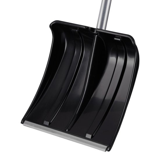 Лопата снеговая Инструм-Агро SnowКристалл полипропилен с алюминиевым черенком 1330х390 мм (100158)