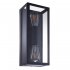 Светильник садово-парковый настенный Arte Lamp Belfast черный E27 IP44 (A4569AL-2BK)