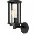 Светильник садово-парковый настенный Arte Lamp Toronto черный E27 IP54 (A1036AL-1BK)