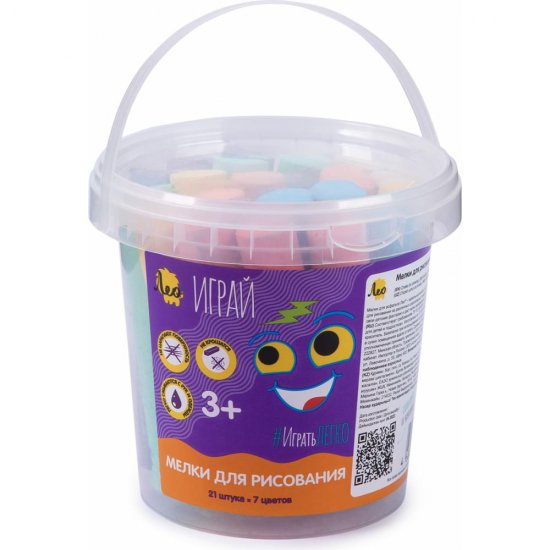 Мелки для рисования Лео Играй