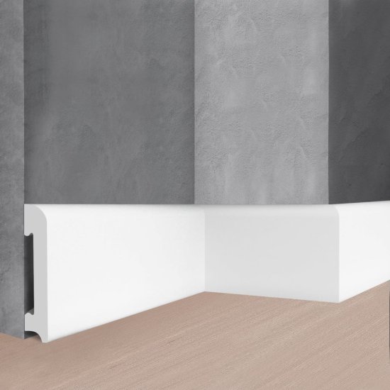 Ударопрочный напольный плинтус Stenopol C7037