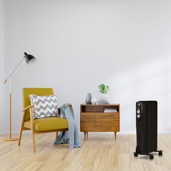 Обогреватель масляный Ballu Classic black 1500 Вт 7 секций (НС-1050895)