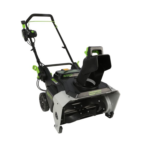 Снегоуборщик аккумуляторный Greenworks GD82STK5 1 АКБ и ЗУ (GD82STK5)