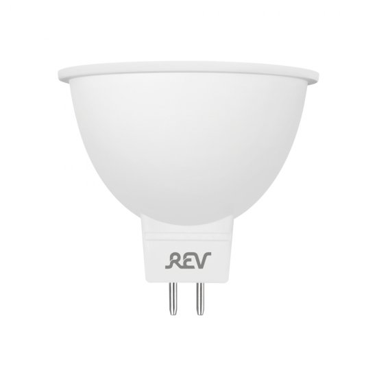 Лампа светодиодная Rev GU5.3 3000К 7 Вт 560 Лм 180-240 В рефлектор MR16 прозрачная
