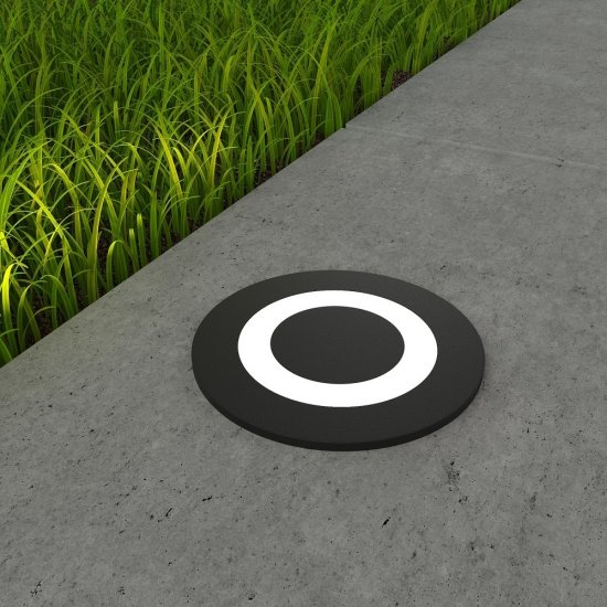 Подсветка для лестниц встраиваемая светодиодная черная 3 Вт 4000К IP65 Elektrostandard Step 4 (a049752)