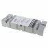 Изолятор EKF PROxima Мост IP30 1000 А с болтом и шайбой пластиковый серый (plc-br-3p-1610)