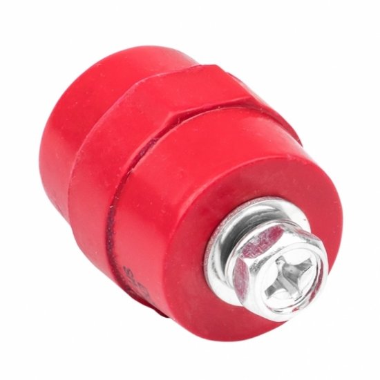 Изолятор EKF PROxima SM-35 IP30 380 А с болтом и шайбой пластиковый красный (10 шт.) (plc-sm-35)